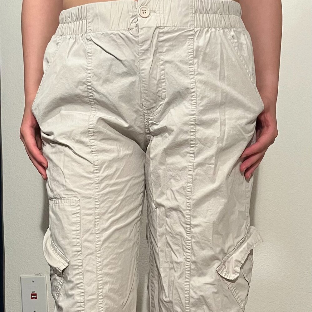 Forever 21 Beige Cargo Pants